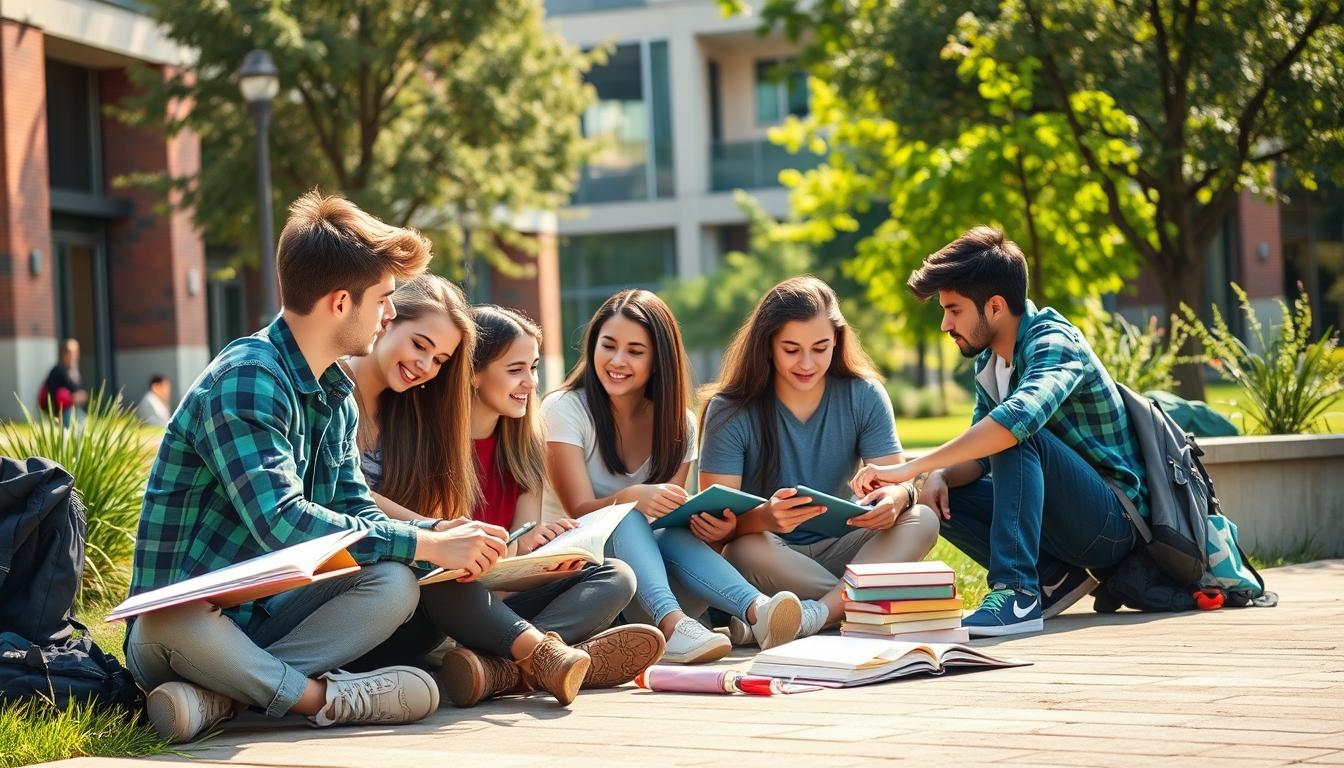 Students and educational resources in a modern learning environment